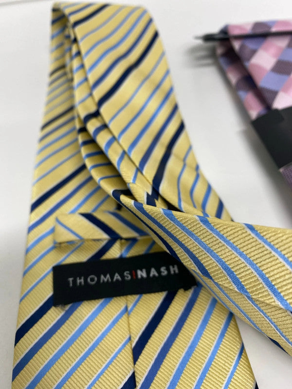 Fabulous duo of Thomas Nash Ties formal or occasion Polester #40 LD003