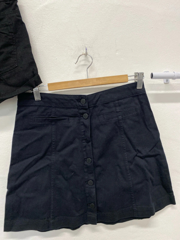 Fabulous duo of H&M shorts & Skirt summer essentials Uk12 #2 JM004