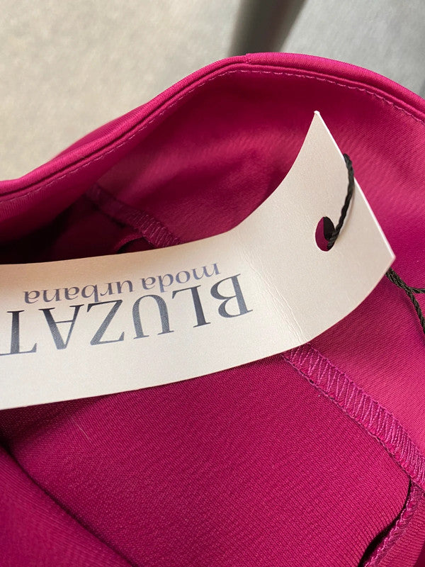 Fabulous Bluzat Cerise pink formal party trousers Uk10/12 SS002