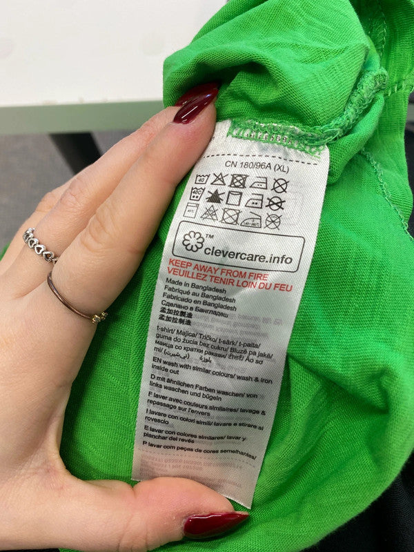 Lovely esprit green top UK XL KN002