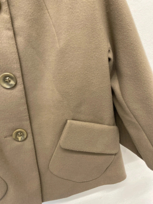 Fabulous M&S Autograph Sable coat cape Uk8 classic LD003