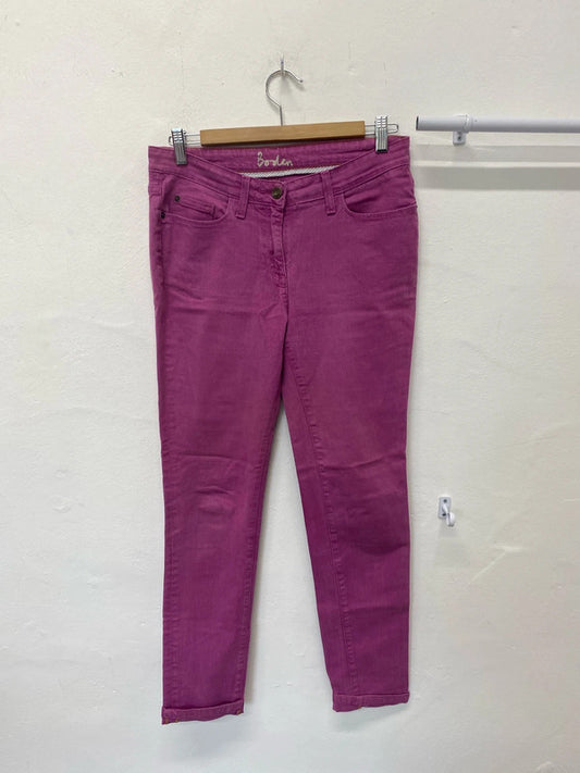 Fabulous Boden Purple jeans Uk10 Regular classic cut MM005