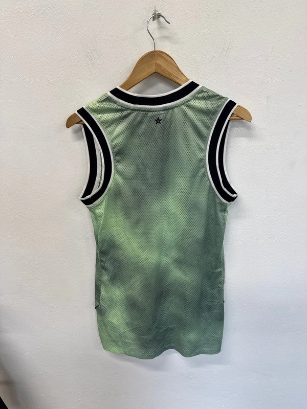 Nike FC training sleeveless vest green distressed S NC001