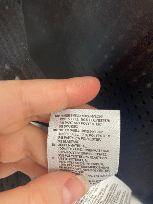 Adidas Neo Sporty Red Grey & Black Stripe Jacket Size XS GK002