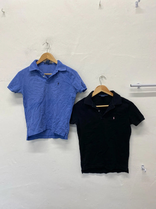 Fabulous duo of Junior Ralph Lauren polo shorts UkL #2 EC001