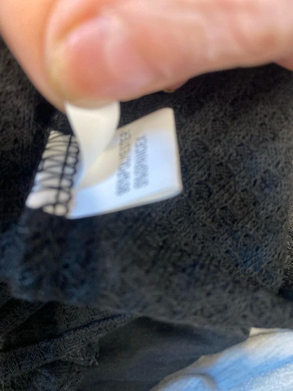 Fab duo of Shein tops black & white monochrome UkL #11 SG090