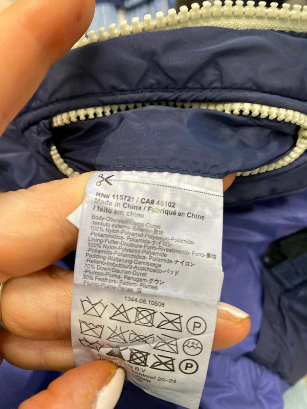 Fabulous Scotch Shrunk navy puffer jacket age 6 JP001