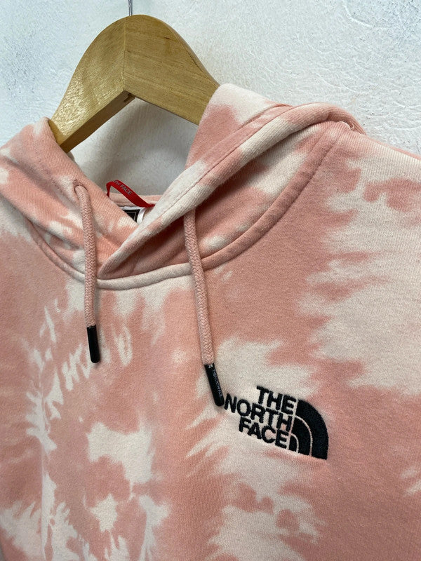 Fabulous Pink tie dye Hoodie by The North Face Unisex Women’s Small JB001