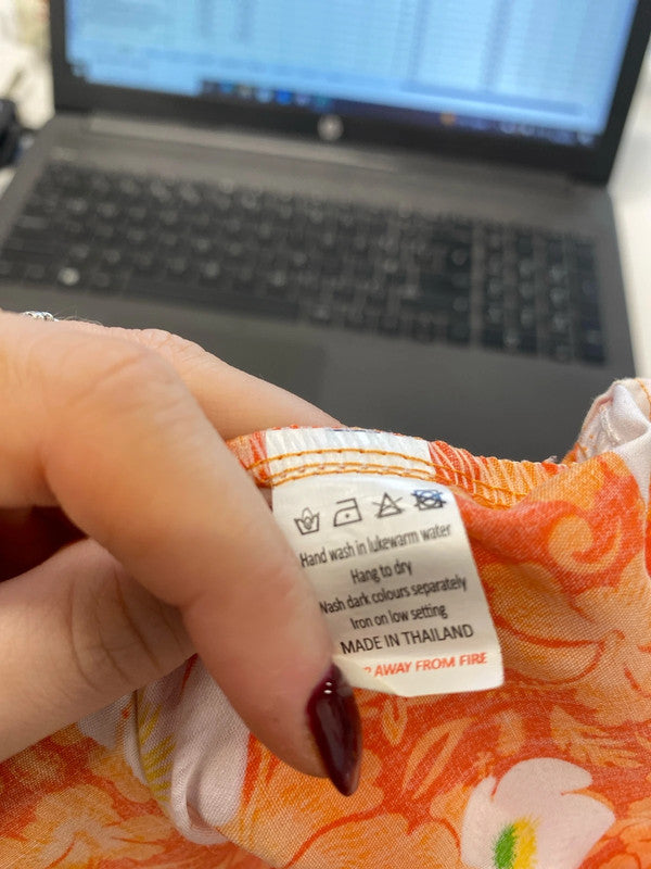 Lovely duo of funky shirts holiday essential zibilondon UK 8 GK002 #9