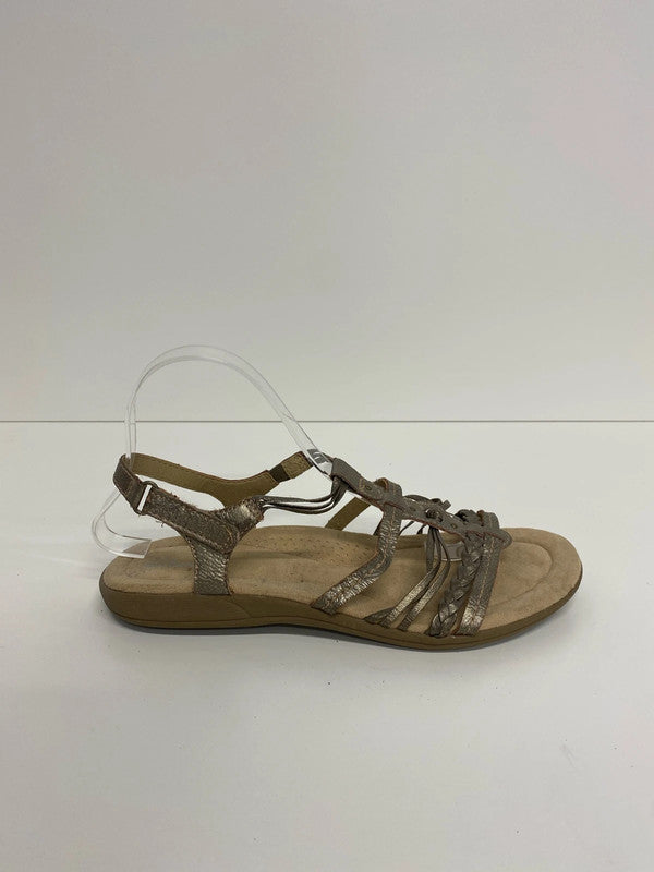Clarks Fabulous Una Metallic Sandals UK 7 KM005