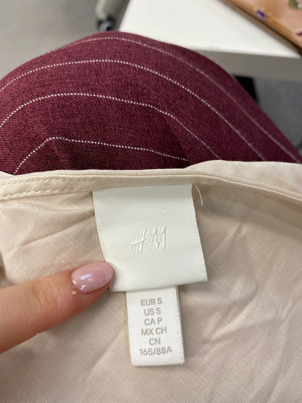 Lovely H&M beige Classic tank dress UK S KS002