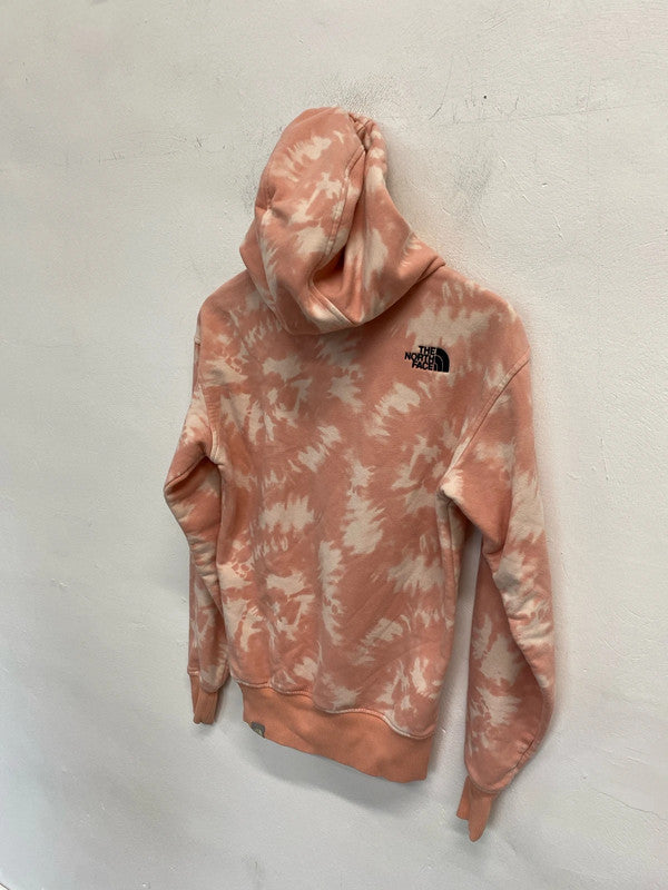Fabulous Pink tie dye Hoodie by The North Face Unisex Women’s Small JB001