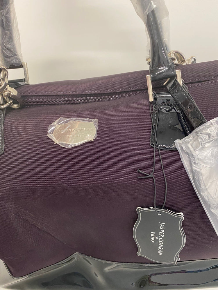 Fabulous Jasper Conran x Tripp Plum Metropolitan Tote Bag Large LG276