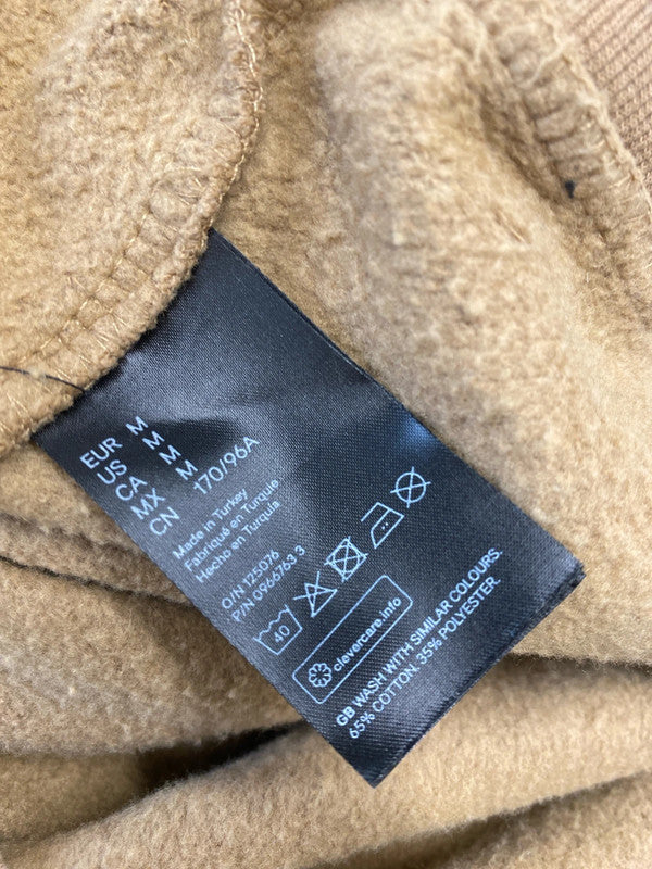 Fabulous Tan brown sweatshirt shoulderpads UkM JB001