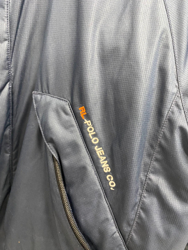 Ralph Lauren polo navy blue 20% feather 80%down puffer jacket UK Uk M SD001