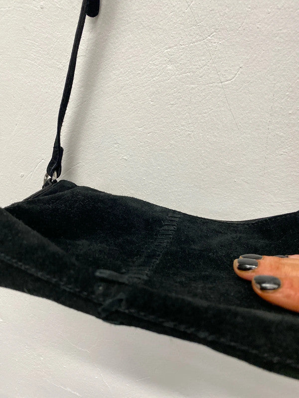 Fabulous boho Accessorize black handbag KM004