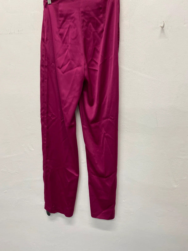 Fabulous Bluzat Cerise pink formal party trousers Uk10/12 SS002