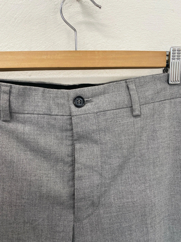 Duo of ASOS trousers 32r grey beige LL003