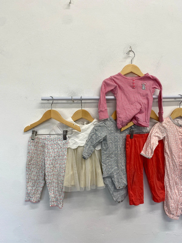 Gorgeous baby girl bundle colorful cute carters John Lewis 9-12m AL002 #4