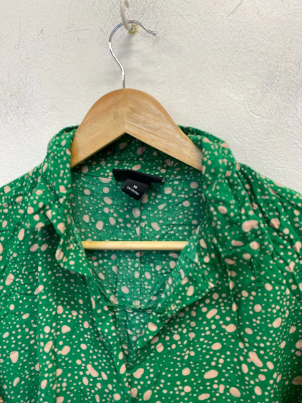 Fabulous Monki ditsy splodge tunic dress belted UkM JR001