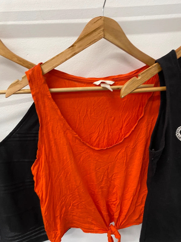 Fabulous summer tanks cami bundle UK6-8 Topshop H&M LK009