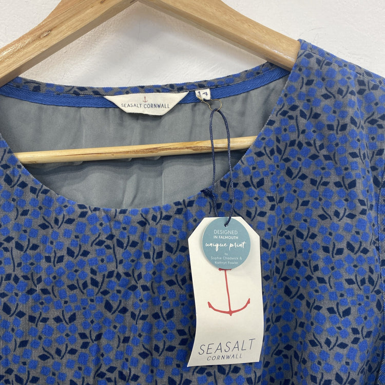 Seasalt Cornwall Boatyard Tunic Flower Pattern UK 14 NWT LW005