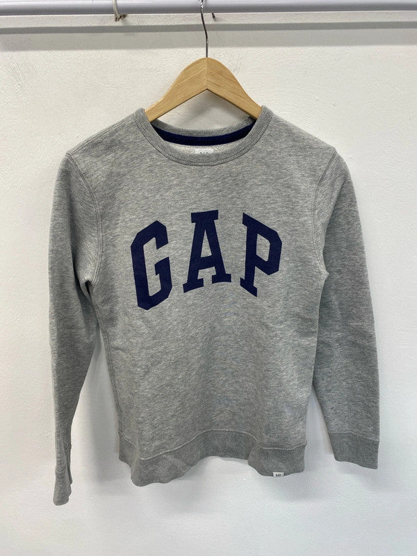 Classic Gap logo sweatshirt kids XL grey AG006