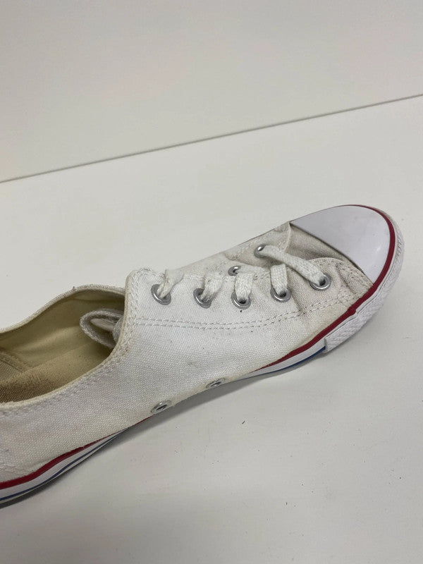 Fabulous Converse white flats UK6 classic pumps RF001