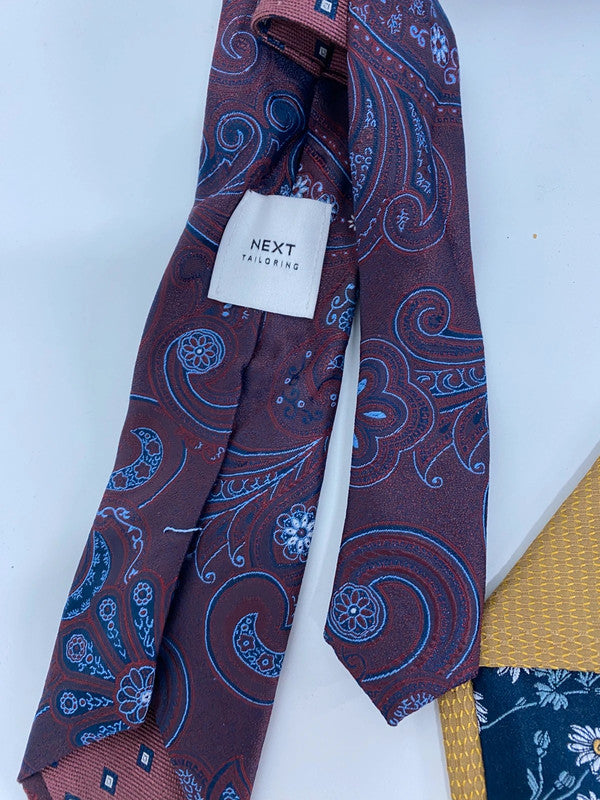 Great wedding or Occasion Tie trio Next floral #3 DF002
