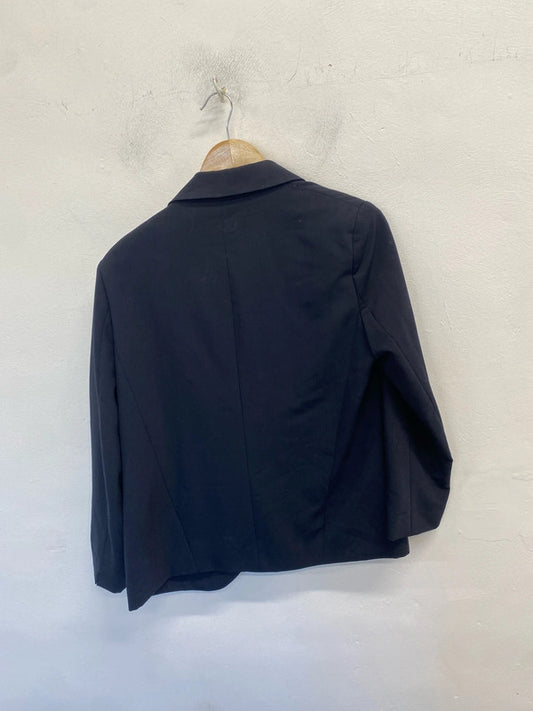 Lovely Topshop navy blazer formal UK 14 AO001