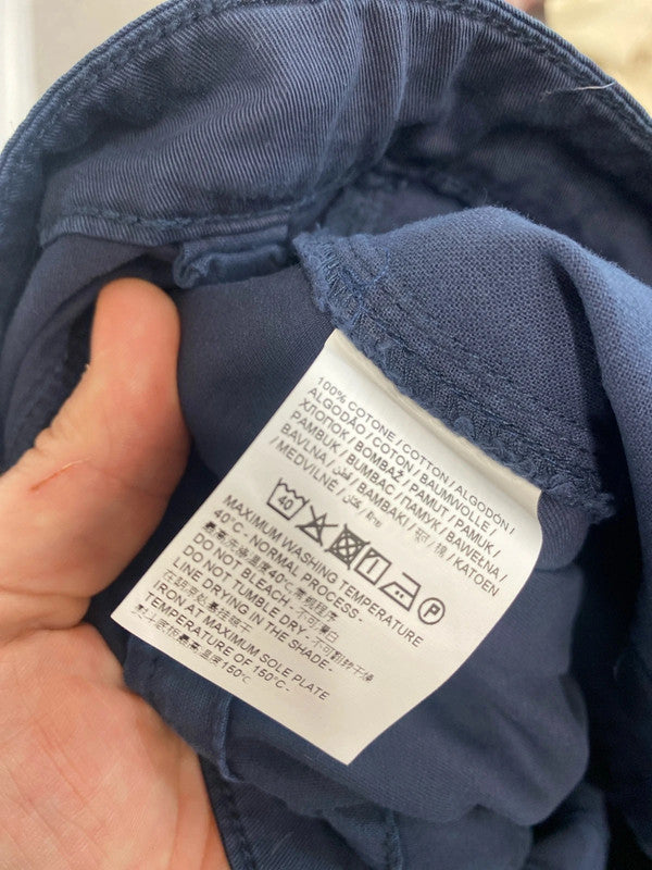 J.Hart&Bros chinos regular fit navy cotton IT58 40” FE001