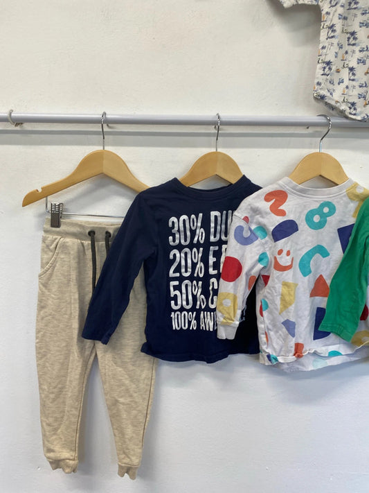 Boys 2-3 Years Fun & Colourful Bundle #27 LN001