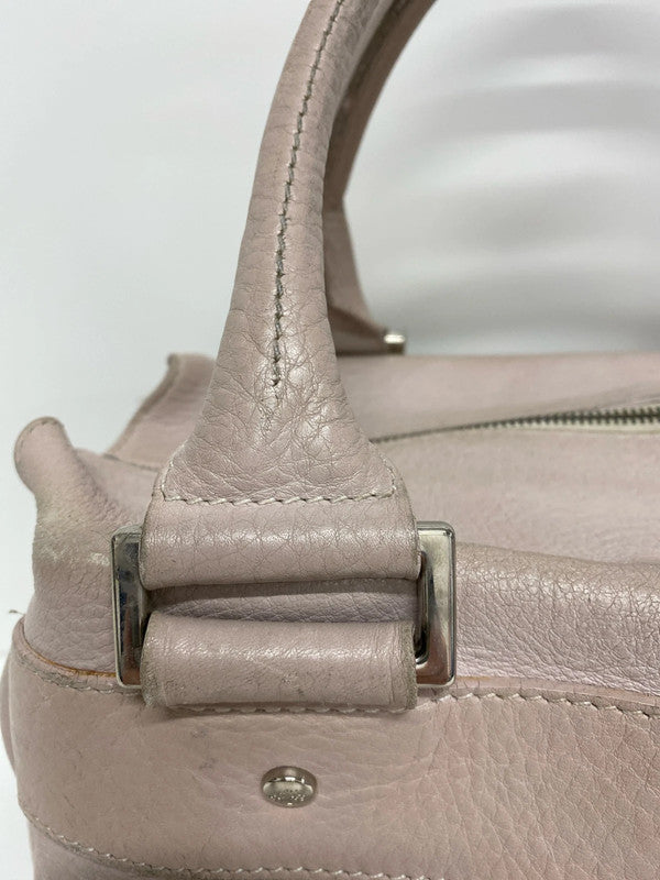 Fabulous super rare vintage Mulberry pink camera boxy handbag JP001