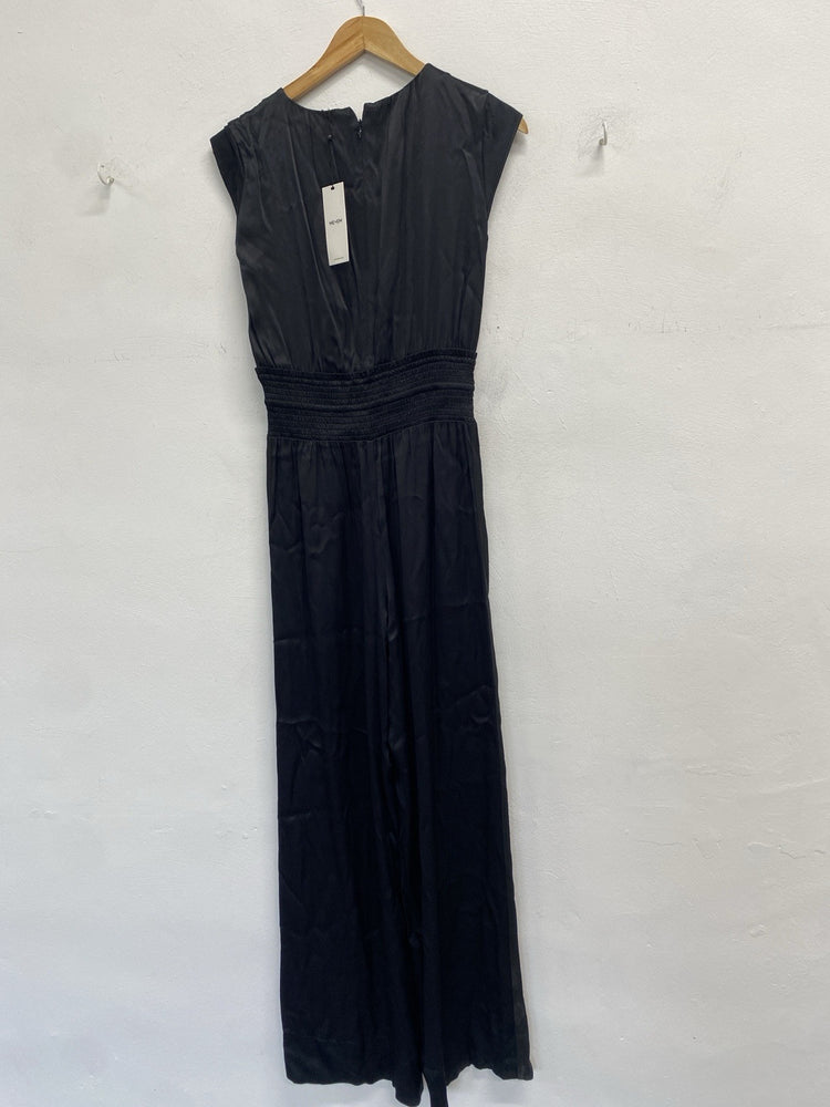 Stunning Me+em Black Jumpsuit Nwt UK 6 SD002