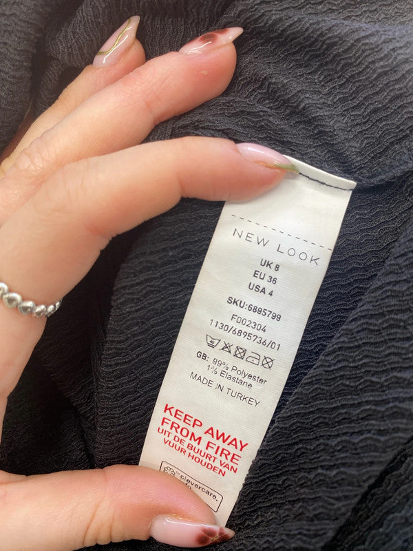 Duo of summer tops Primark new look pink black top UK S JM008