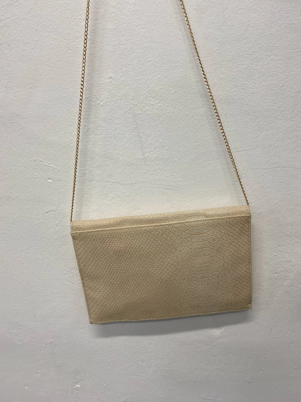 Fabulous occasion events handbag/ clutch bag faux snakeskin New Look YM001