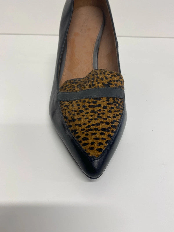 Next Fabulous Leather Animal Print Heels UK 7 KM005