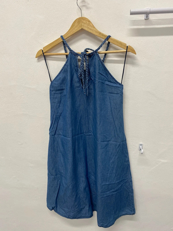 Fabulous Fatface summer smock Strappy dress Uk10 AG006