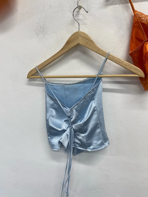 Lovely trio of motel summer tops bandeau strap UK XS SD002