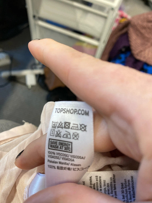 Fabulous Rose Unicorn Topshop blouse Uk16 JR001