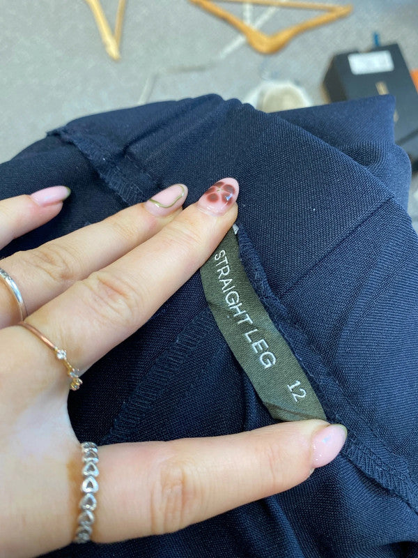 Lovely bonmarche straight leg cropped trousers UK 12 IM001