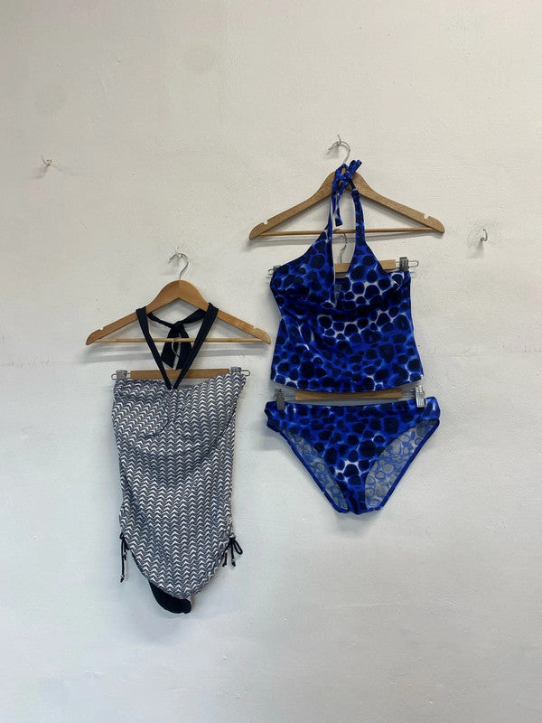 Fabulous Duo of Swimsuits Uk12/14 Next George holidays SG090