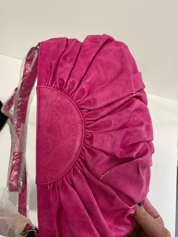 Fab Cerise pink Zanda Rose new with tags handbag plus tassel JB005