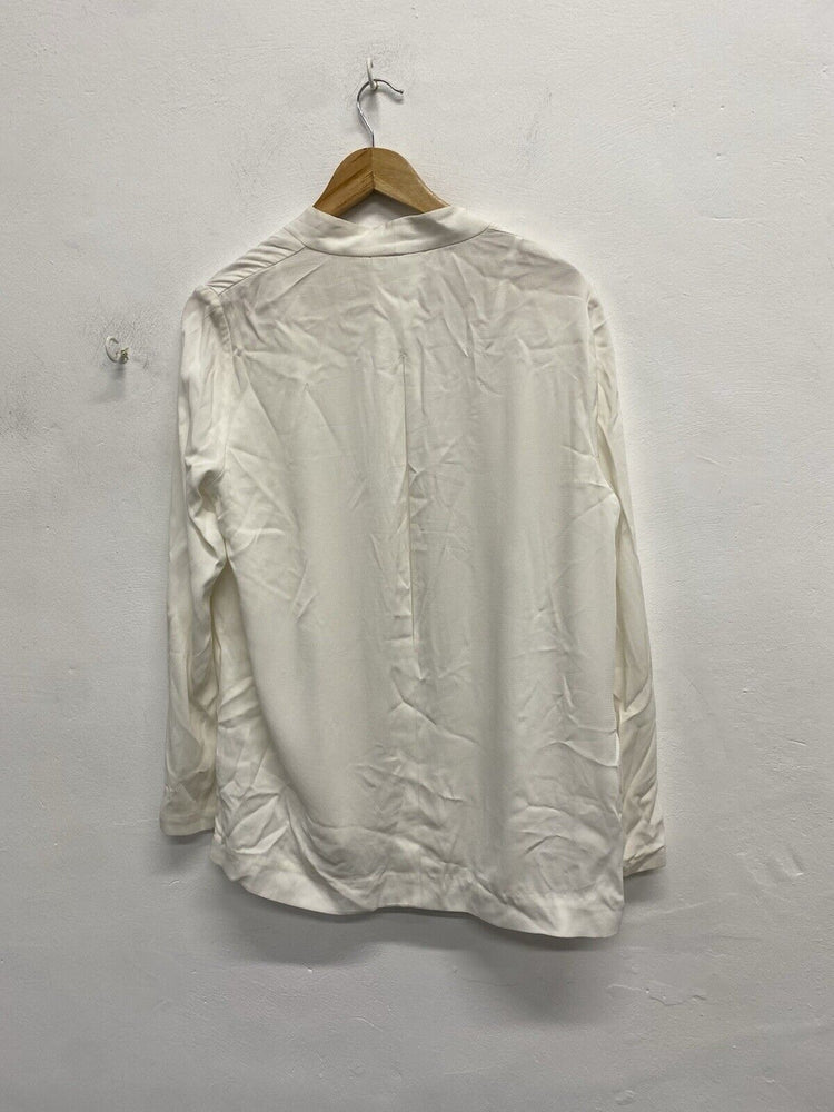 Reiss white summer jacket UK L NE001