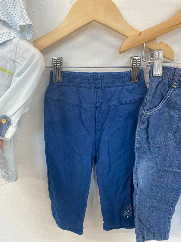 Catimini Animal Friends Boys 12 Months Bundle #8 JP001