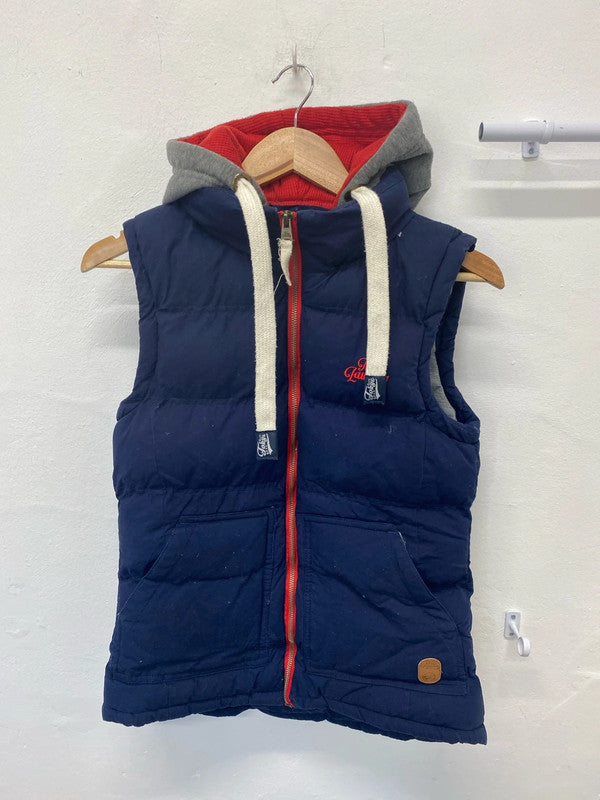 Fabulous Navy puffer gilet by Tokyo Laundry UK8 MW001