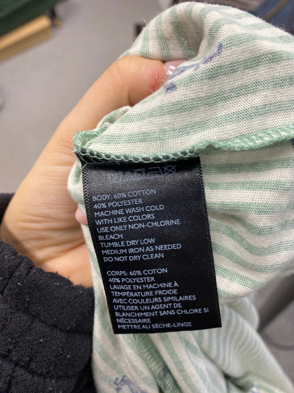 Lovely no brand striped anchor t shirt UK S NS003