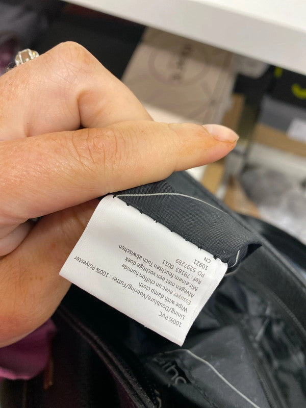 Nathalie Anderson Organiser bag black messenger JW002