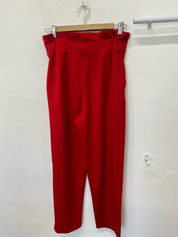 Fabulous Red Paperbag red trousers from H&M GK002
