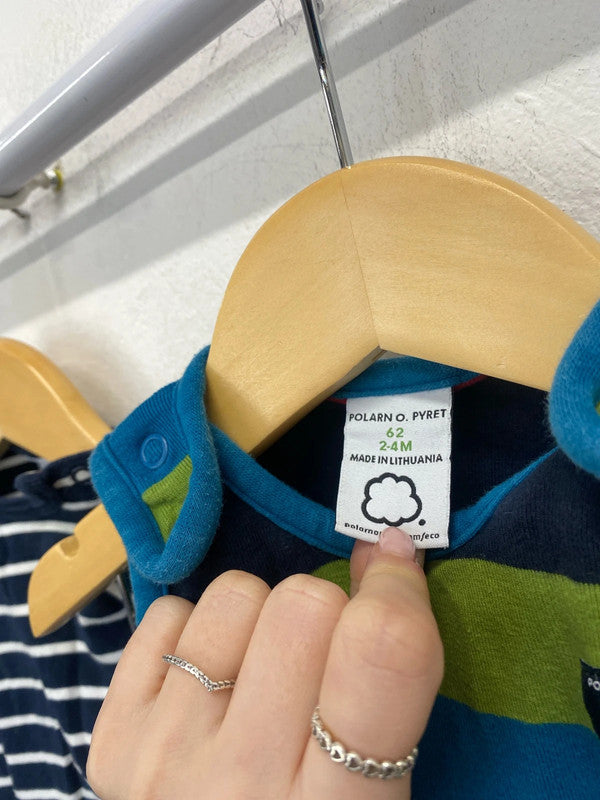 Lovely boys bundle baby Polarn.o pyret age 2-4m JP001